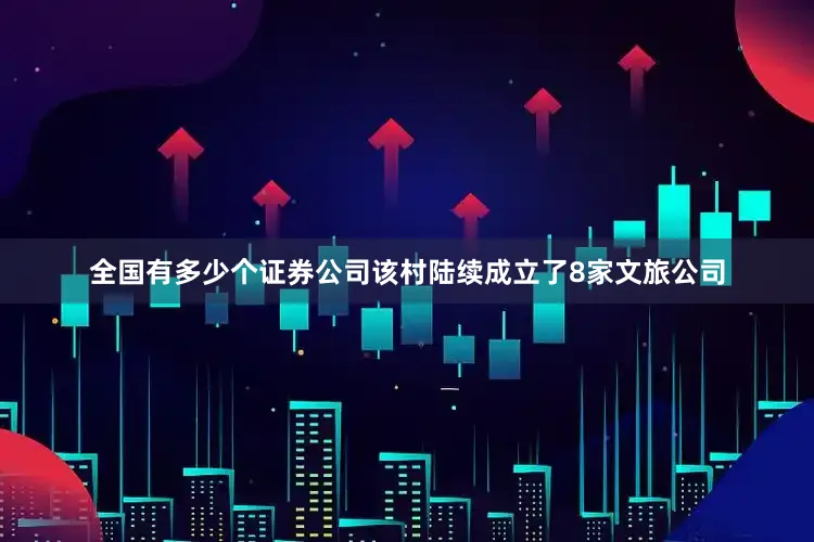 全国有多少个证券公司该村陆续成立了8家文旅公司